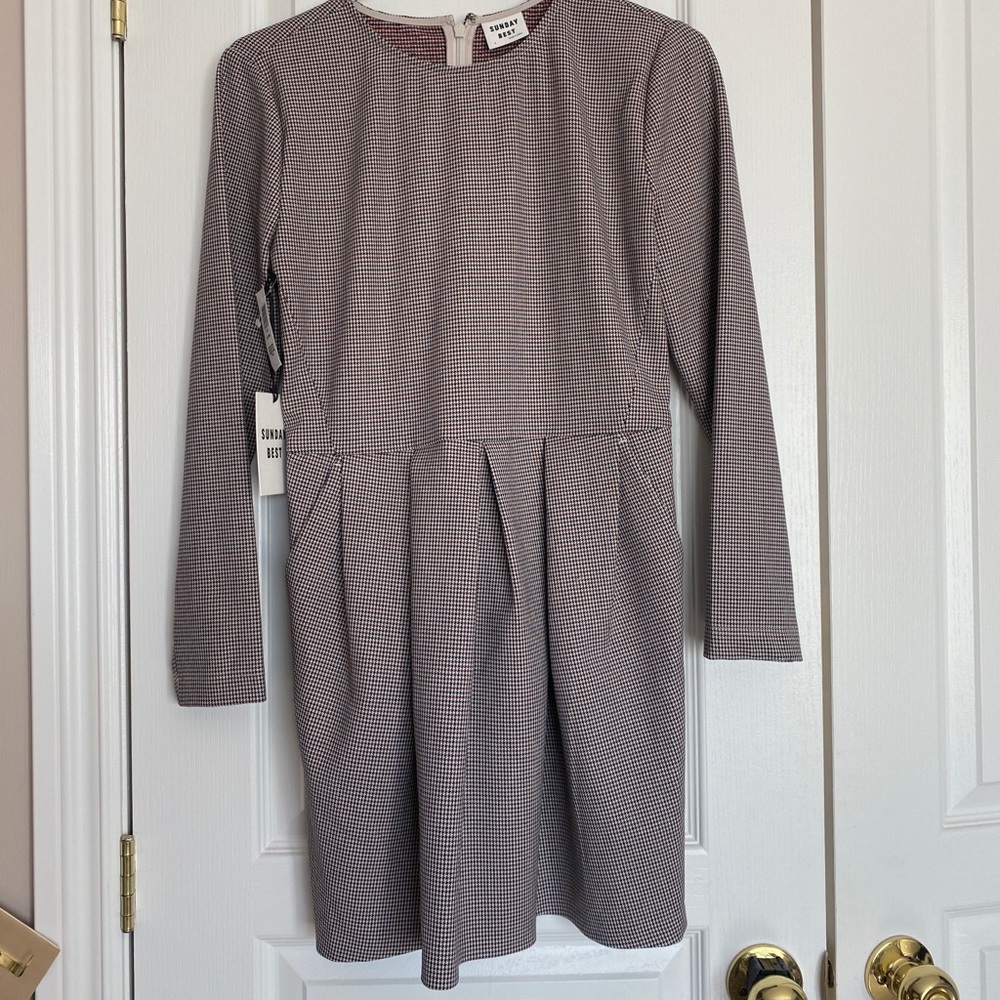 Aritzia Tartine check dress